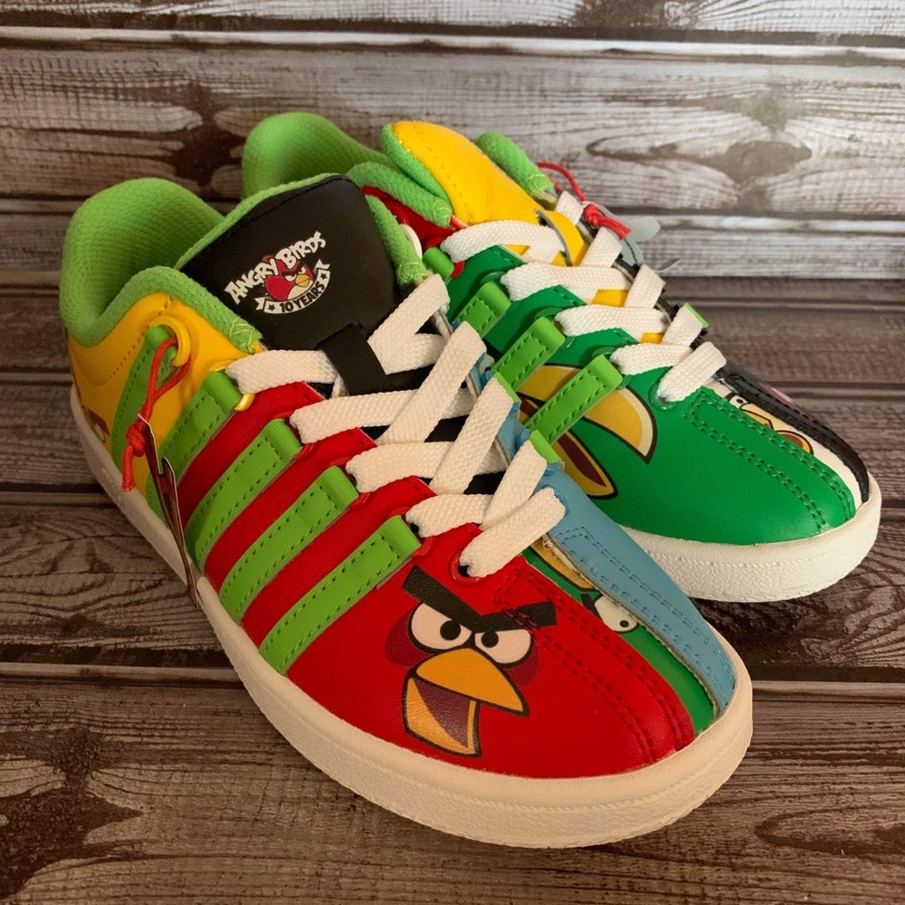 COPY - Limited Edition- Kids K-Swiss Angry Birds Shoes